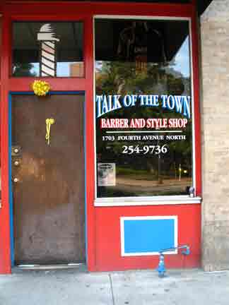 talk of the town barber shop, birmingham, alabama